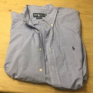 Polo LS Button Down Dress Shirt 16.5-34